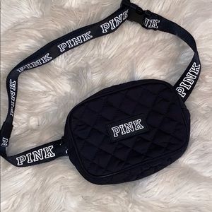 Pink quilted Fannypack